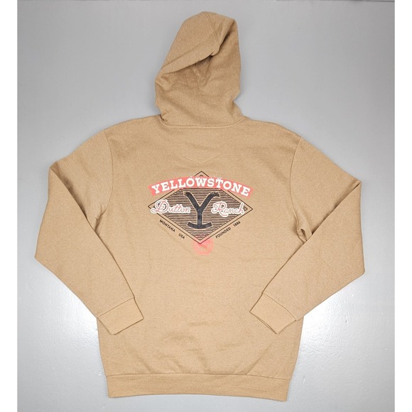 Yellowstone Dutton Ranch Hoodie Mens Large. Montana USA Sweatshirt TV‎ Show - Picture 1 of 8